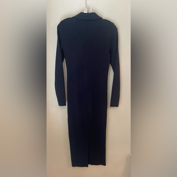 Veronica Beard Women's Jaxley Knit Midi Dress Bright Navy Blue size XS - Picture 4 of 8